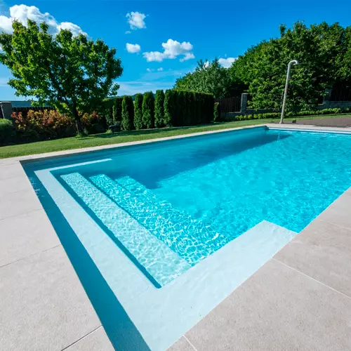 Piscina de fibra