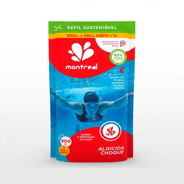 Algicida choque refil 1L Montreal