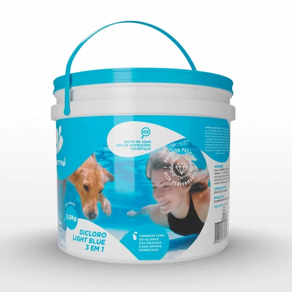 Balde cloro para piscina 2,5Kg Montreal